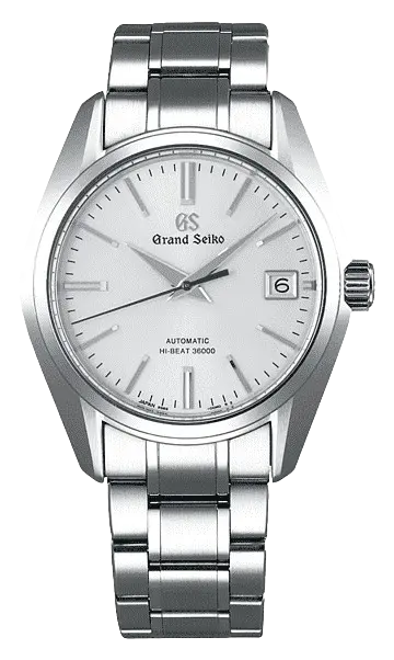 Grand Seiko Hi-Beat 36000 Automatic Watch with Silver Dial Grand Seiko Hi-Beat 36000 automatic watch with silver dial and stainless steel bracelet