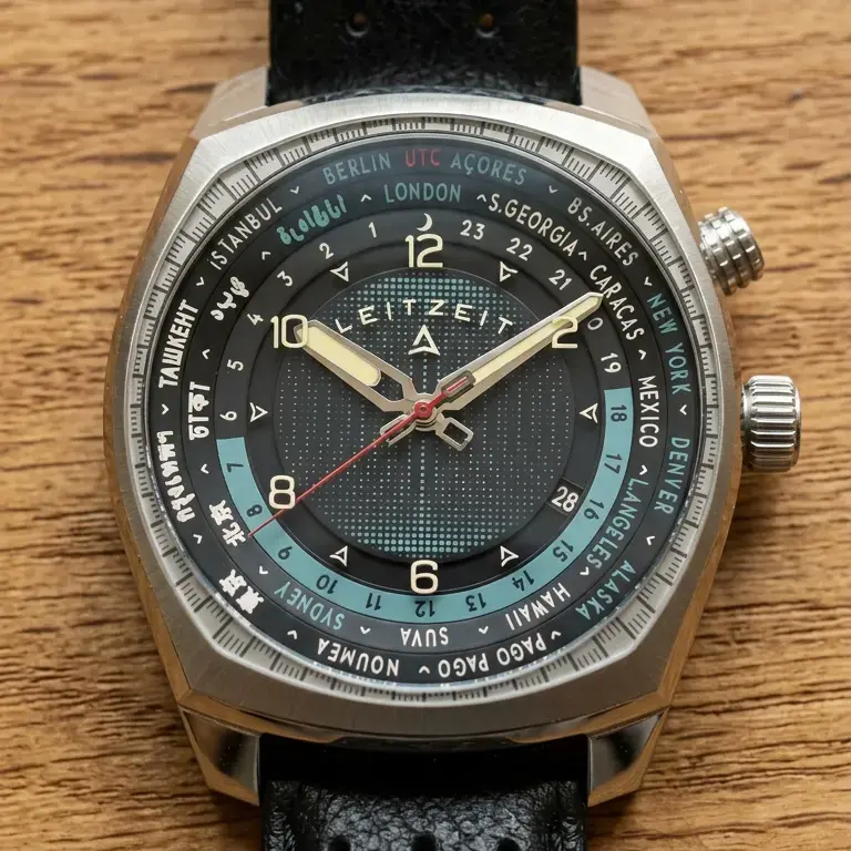Axis Mundi Worldtimer watch